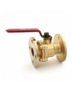 Bronze Ball Valve Flanged Ends, Full Bore, Two Piece Design-FV-502