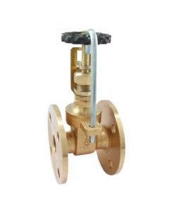 Bronze Gate Valve Flanged Ends as per BS-10 Table :D with Open Shut Indicator & Pad Locking  Arrangements AV-93 