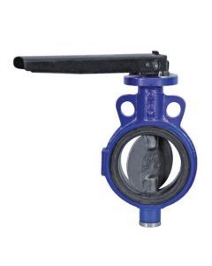 Cast Iron Wafer Type Butterfly Valve as Per Class - 125 with S.G. Iron Disc  AV-96B