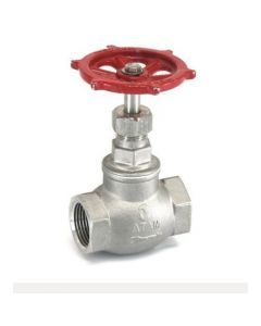Cast Stainless Steel Globe Valve No.5, Screwed Female BSP Parallel Threads PN-20-IC-06