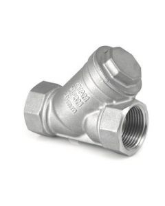 Cast Stainless Steel Y-Type Strainer, Screwed Female BSP Parallel Threads, PN-20-IC-14