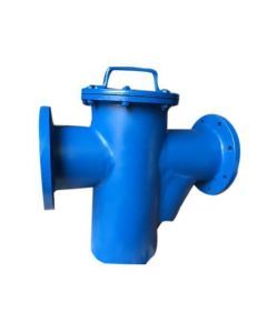 Flanged Ends MS Fabricated Strainer Valve 