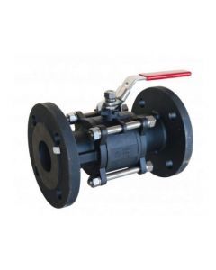 Flanged End Three Piece Ball Valve E Table