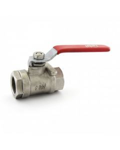 Investment Casting (CF-8) Stainless Steel Ball Valve Screwed Ends with S.S. Ball & Stem (AISI 304), Full Bore, Two Piece Design-FV-507
