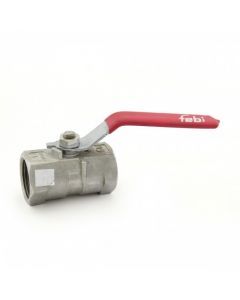 Investment Casting (CF-8) Stainless Steel Ball Valve Screwed Ends with Reduced Bore, One Piece Design-FV-511