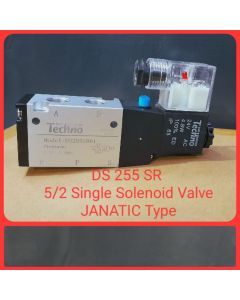 Techno 5/2 Single Solenoid Valve Janatic Type-1/4"